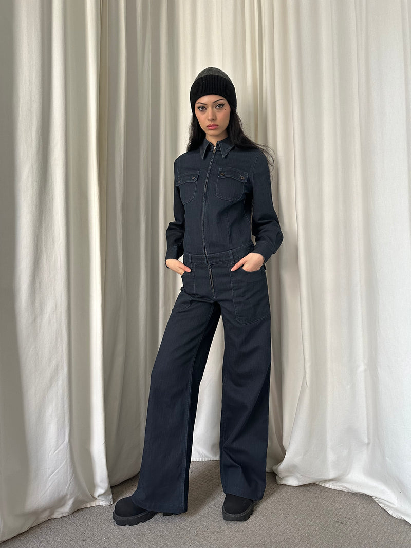 Miu Miu Denim Boiler Suit