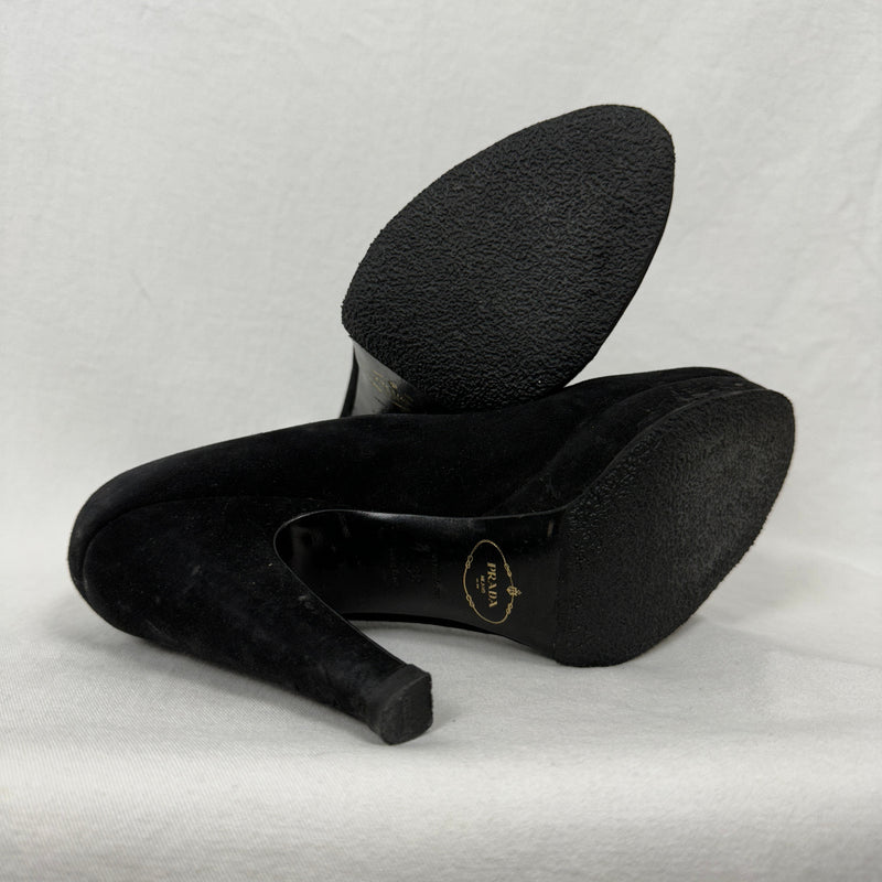 Prada Suede Pumps