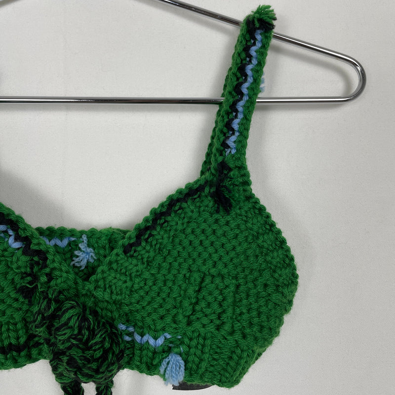 Prada Green Knit Bralette