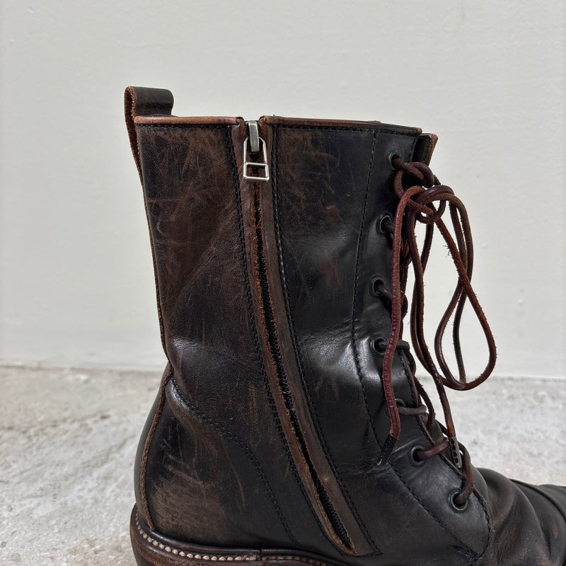 5351 Pour Les Hommes Lace Up Leather Ankle Boots