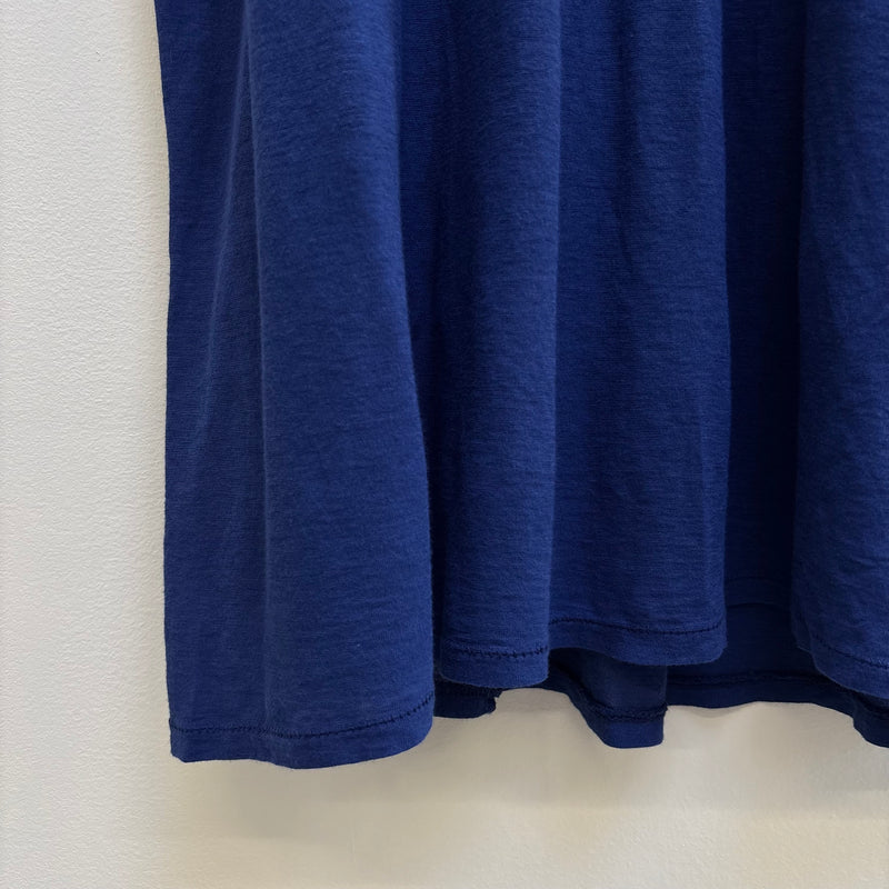 Boris Bidjan Saberi Nuclear Blue Cross Seam Tee