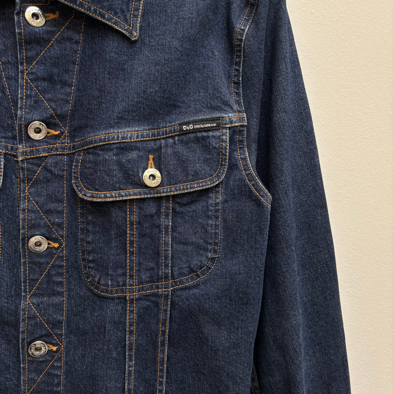 Dolce Gabbana Denim Botton Up Jacket