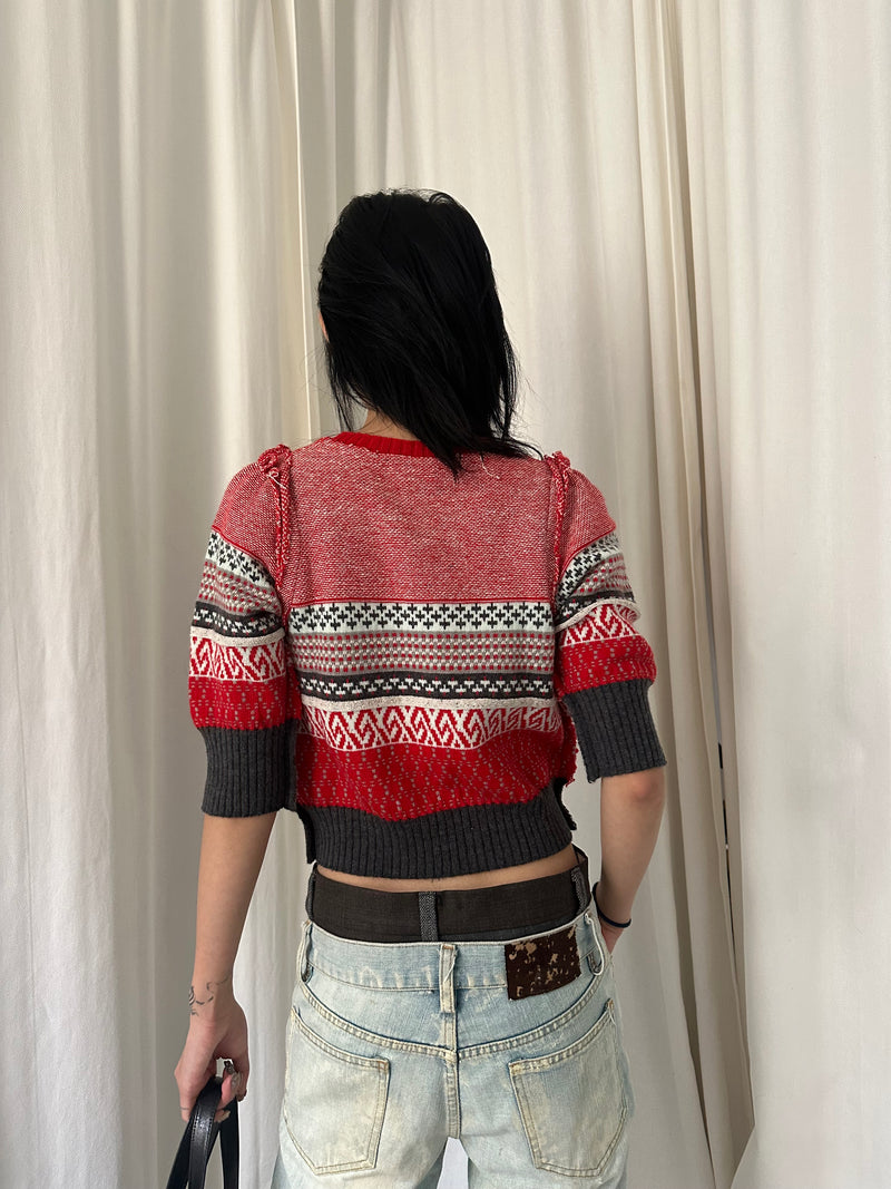 Nozomi Ishiguro Cropped Sweater