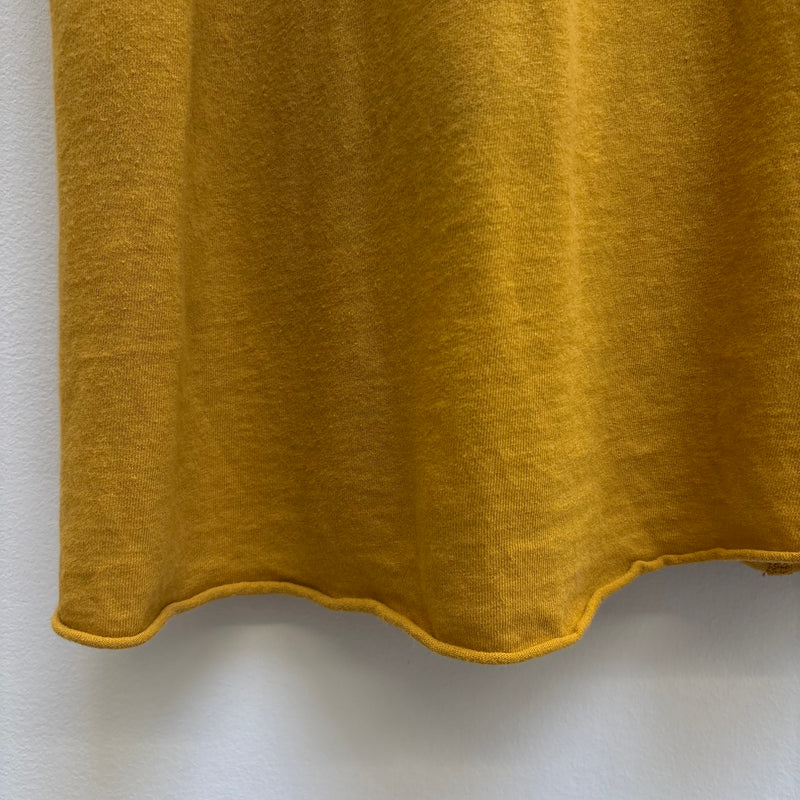 Boris Bidjan Saberi Mustard Short Sleeve Tee