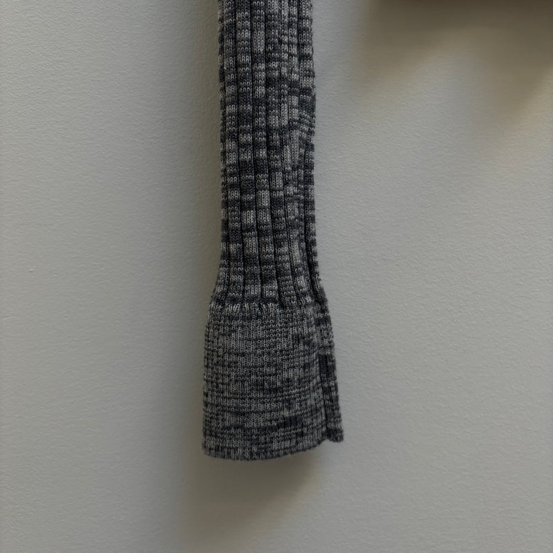 Jil Sander Fold Over Turtleneck Knit Sweater