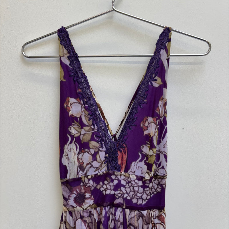 Roberto Cavalli Floral Patterned Summer Dress