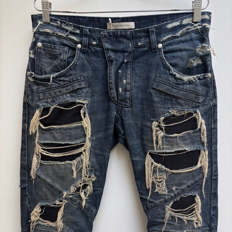 Pierre Balmain Distressed Jeans