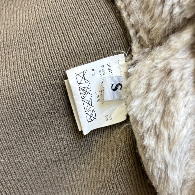 Damir Doma Suede & Fur Beige Moto Jacket
