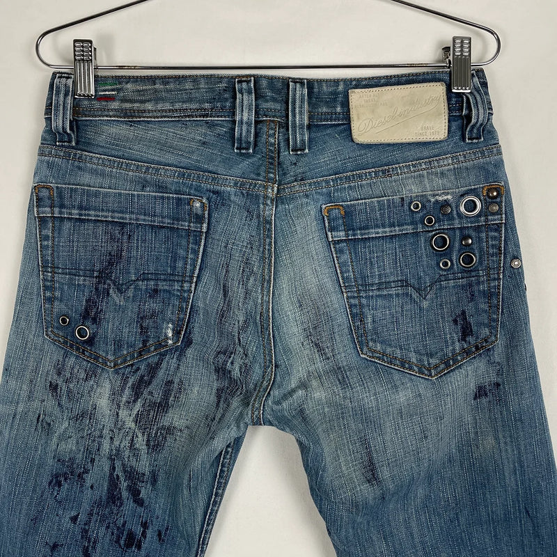 00s Diesel Lightwash Oil Platter Jeans