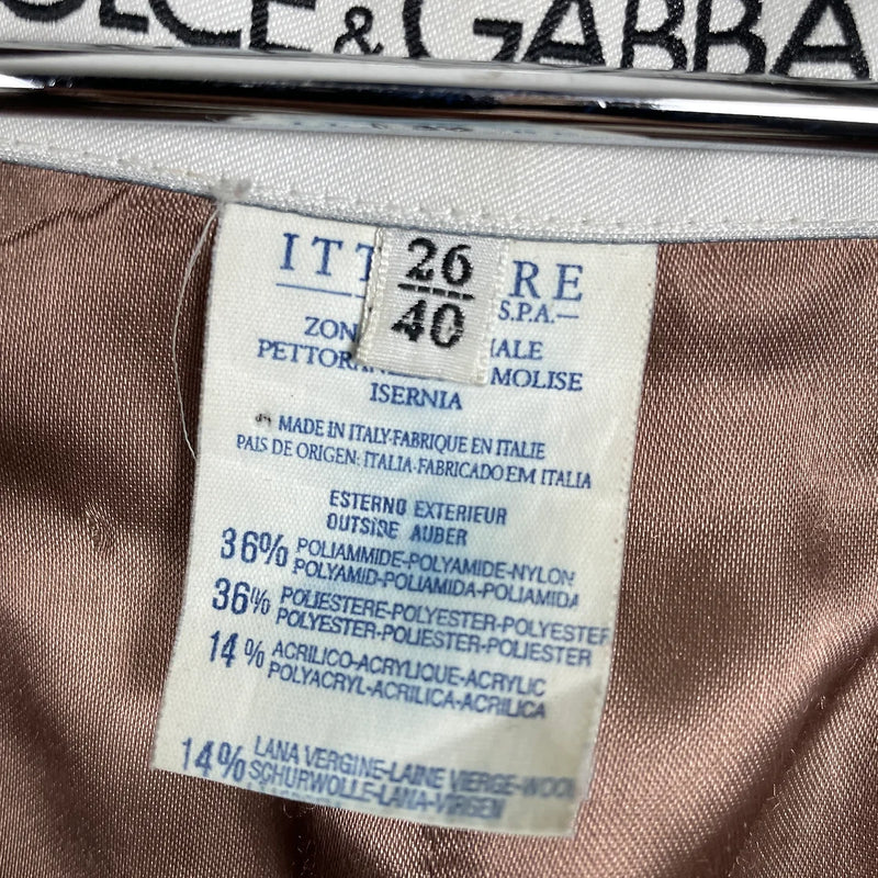 00s Dolce & Gabbana Quilted Jacket