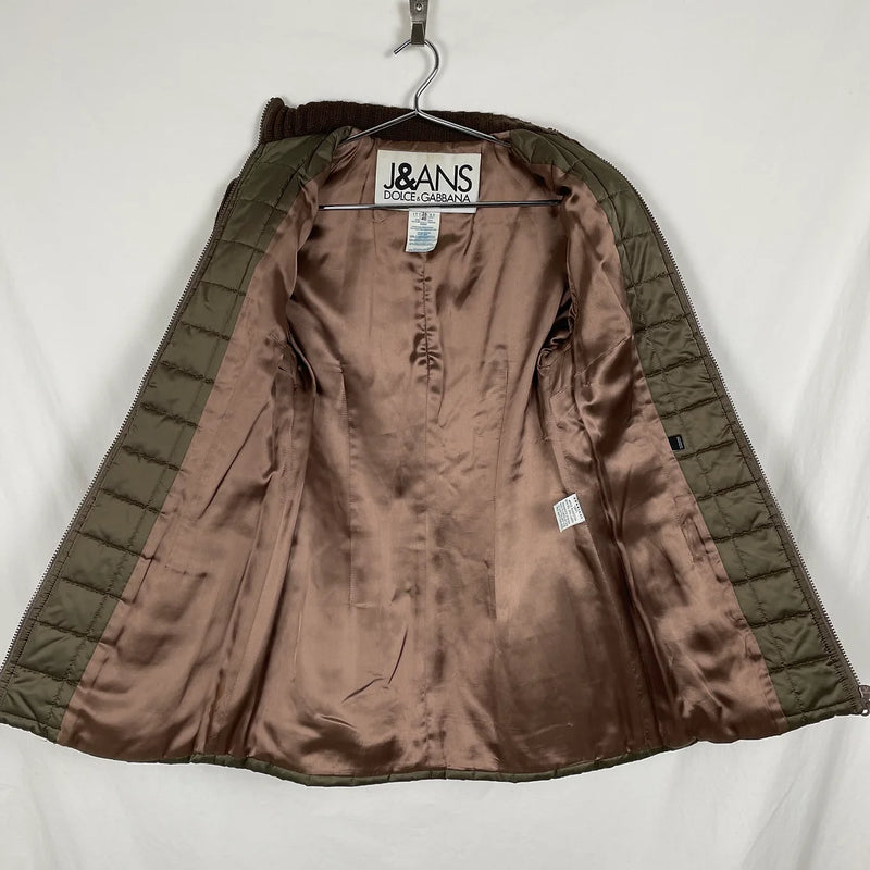00s Dolce & Gabbana Quilted Jacket