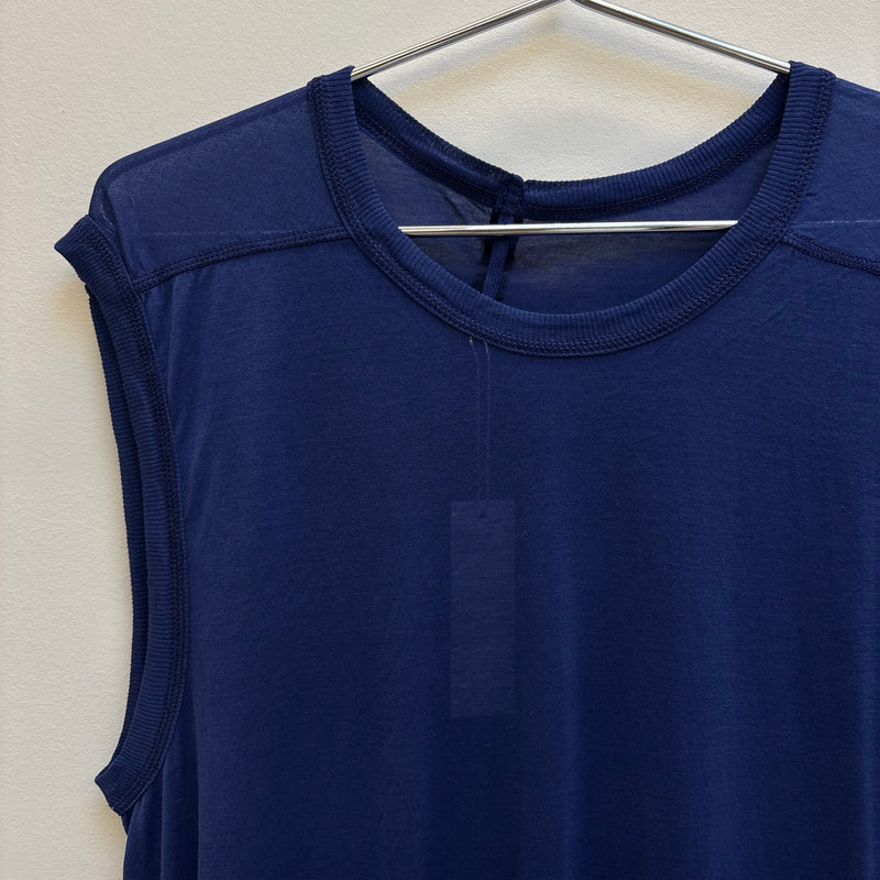 Boris Bidjan Saberi Nuclear Blue Sleeveless Tee
