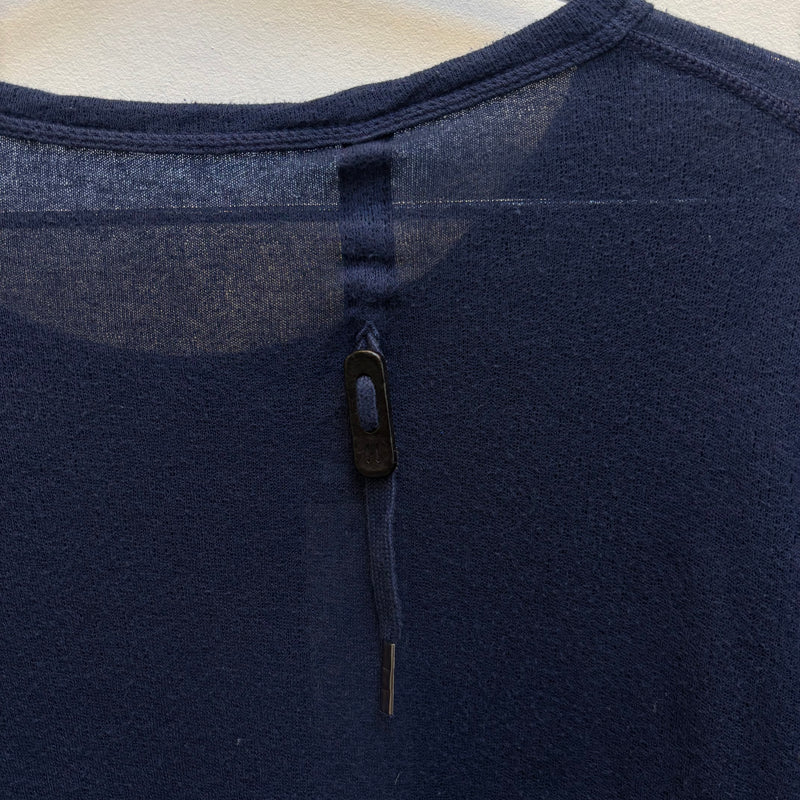 FW18 Boris Bidjan Saberi Dark Nuclear Blue Long Sleeve Tee