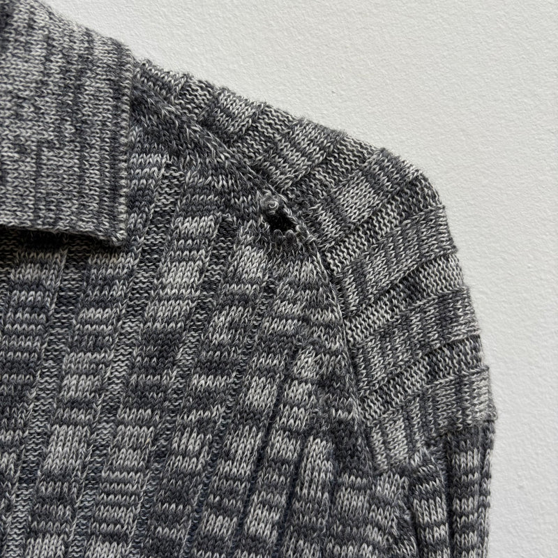 Jil Sander Fold Over Turtleneck Knit Sweater