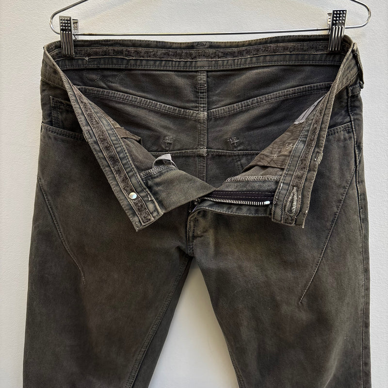 SS08 Number Nine Mudwash Jeans