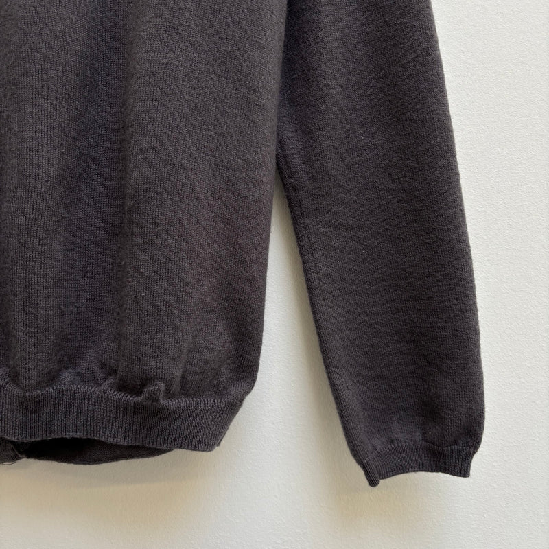 Jean Paul Gaultier Knit Zip Up Turtleneck Sweater