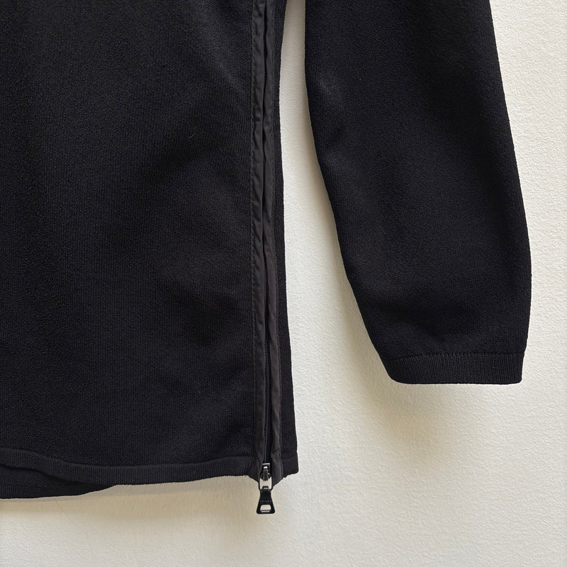 Prada Side Zipper Crewneck Sweater