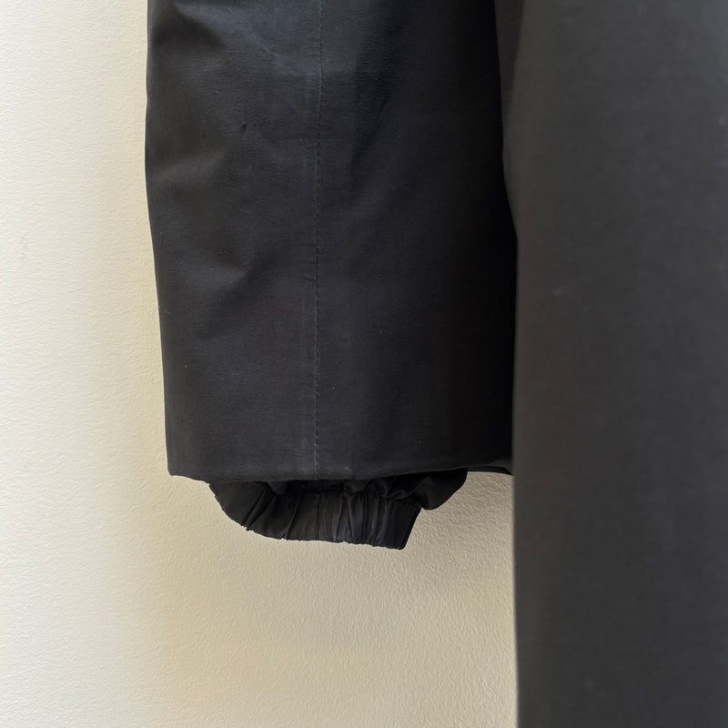 Prada Fur Trim Long Coat