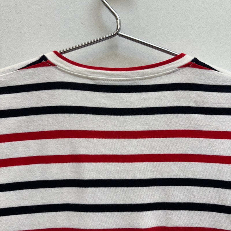 DSquared2 Striped V- Neck Top