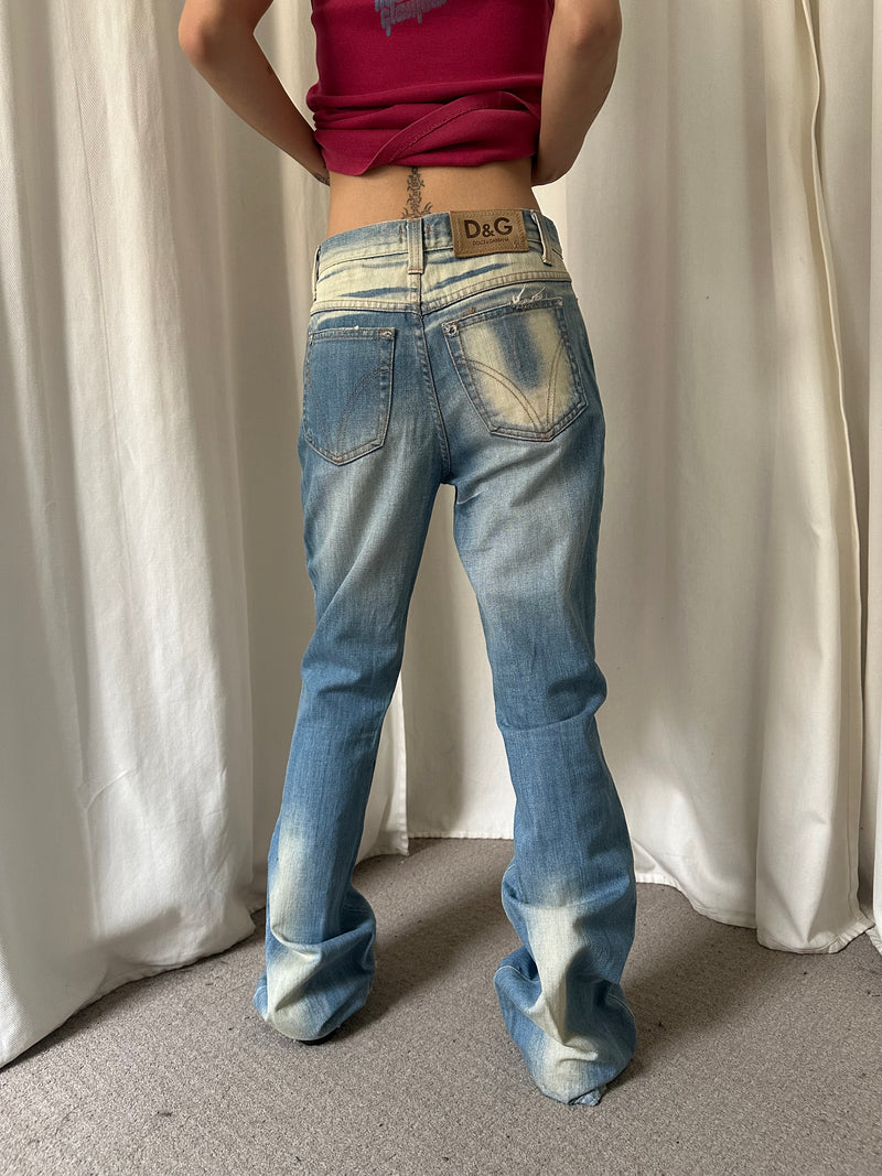 00s Dolce & Gabbana Boot Cut Jeans