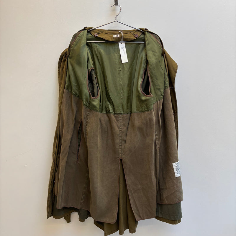Le Grand Bleu (L.G.B.) Khaki Trench Coat Royal Flash