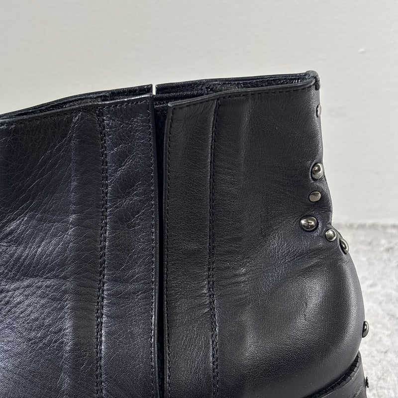 5351 Pour Les Hommes Studded Back Leather Boots