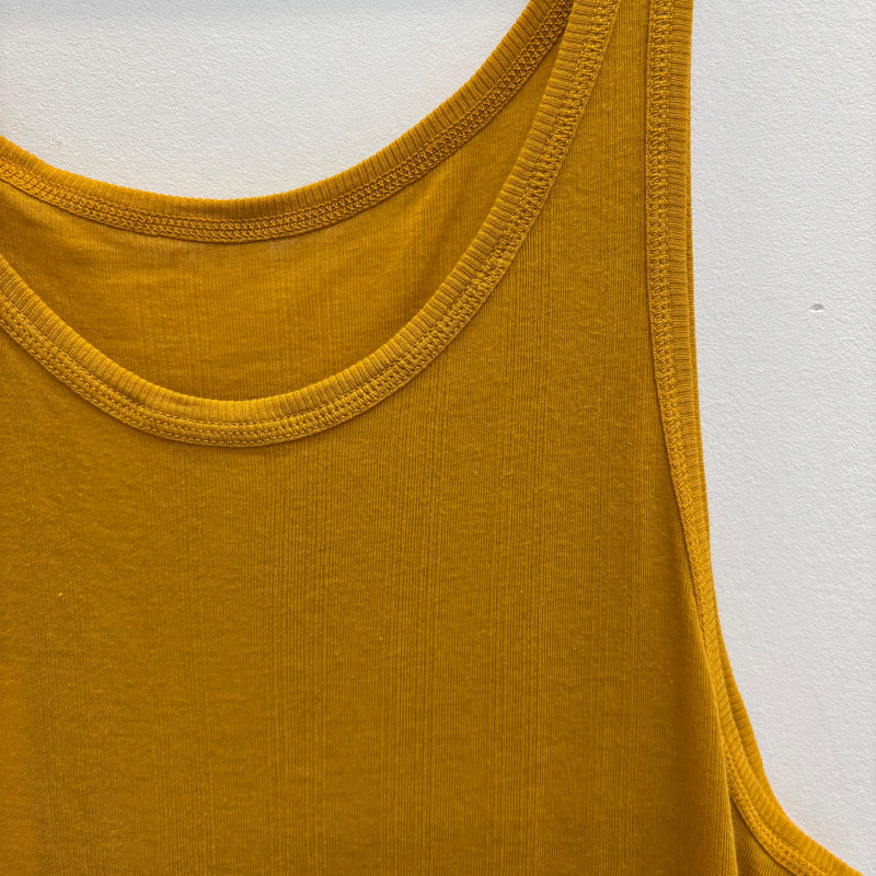 Boris Bidjan Saberi Mustard Tank Top