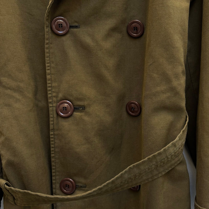 Le Grand Bleu (L.G.B.) Khaki Trench Coat Royal Flash