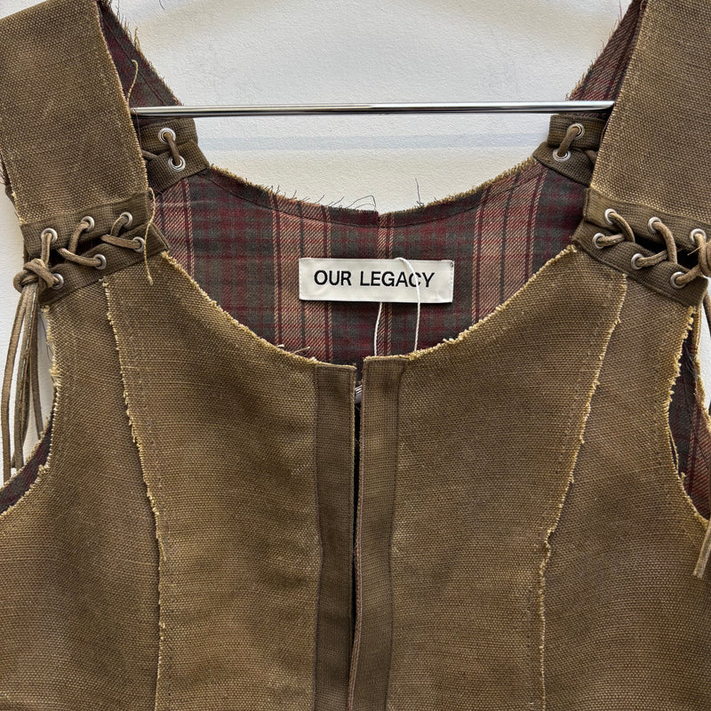 Our Legacy Tough Waxed Vest