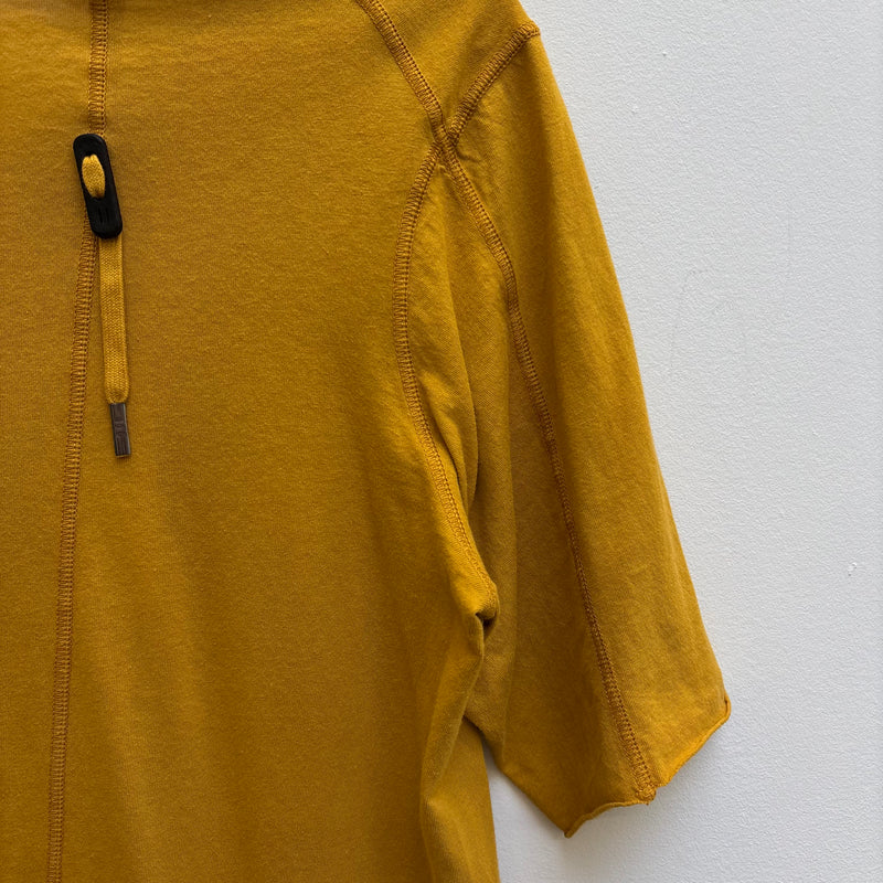 Boris Bidjan Saberi Mustard Short Sleeve Tee