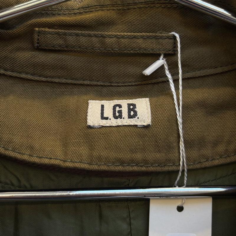 Le Grand Bleu (L.G.B.) Khaki Trench Coat Royal Flash