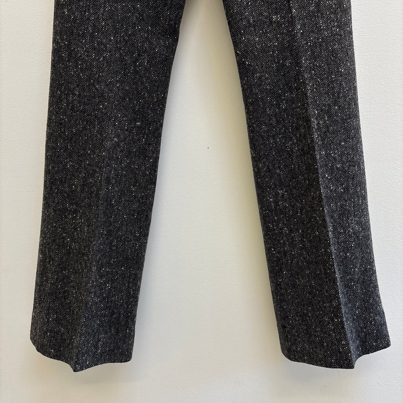 00s Dolce & Gabbana Low Rise Tweed Pants