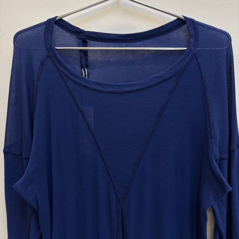 Boris Bidjan Saberi Nuclear Blue Surgical Stitch Tee