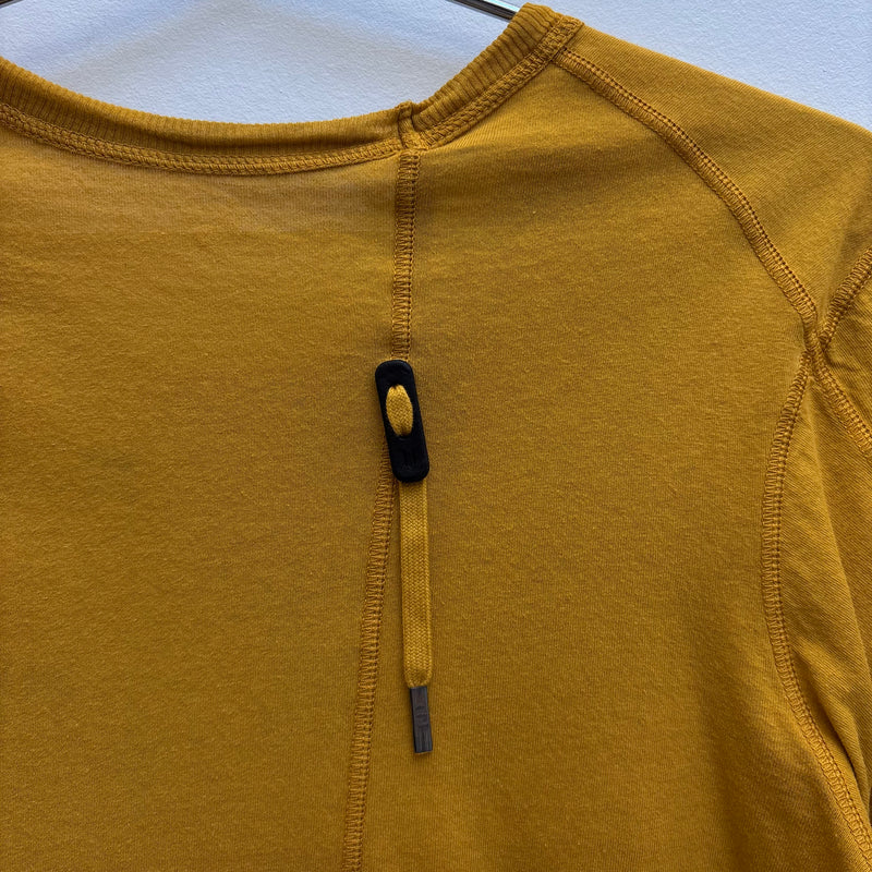 Boris Bidjan Saberi Mustard Short Sleeve Tee