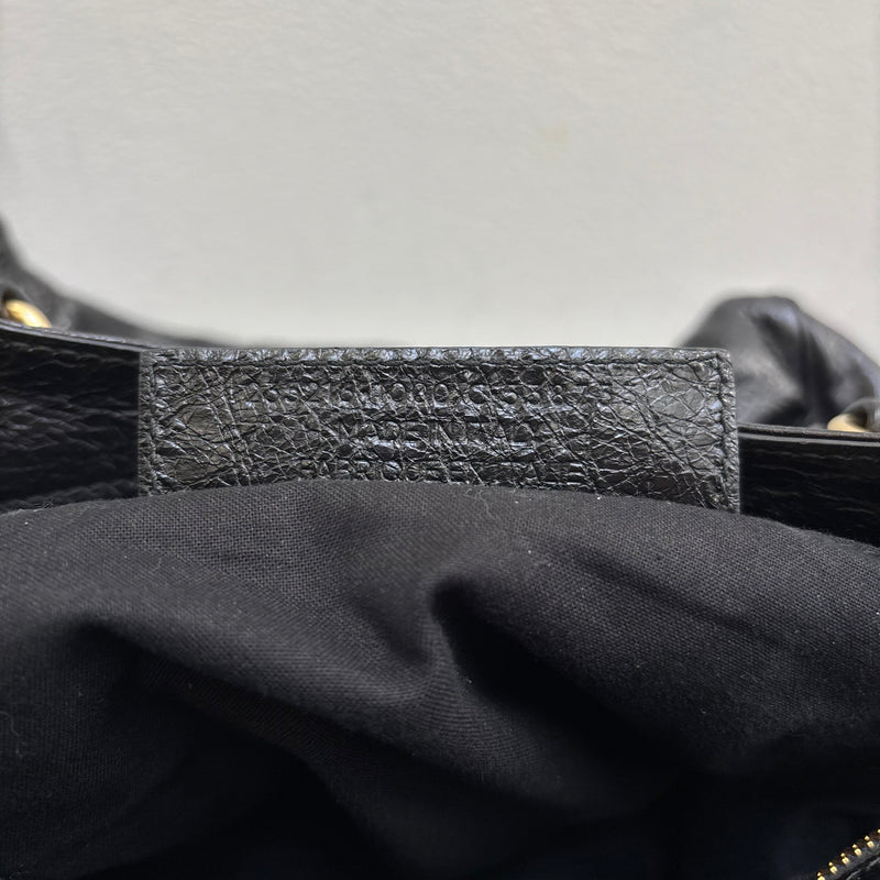 Balenciaga Velo Motocross Leather Handbag
