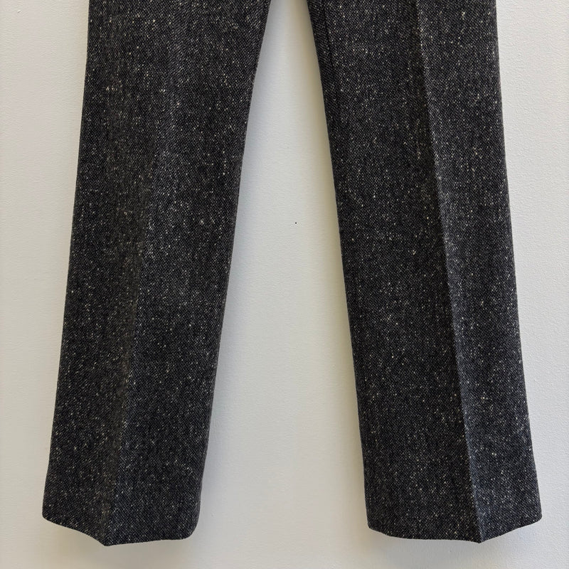 00s Dolce & Gabbana Low Rise Tweed Pants