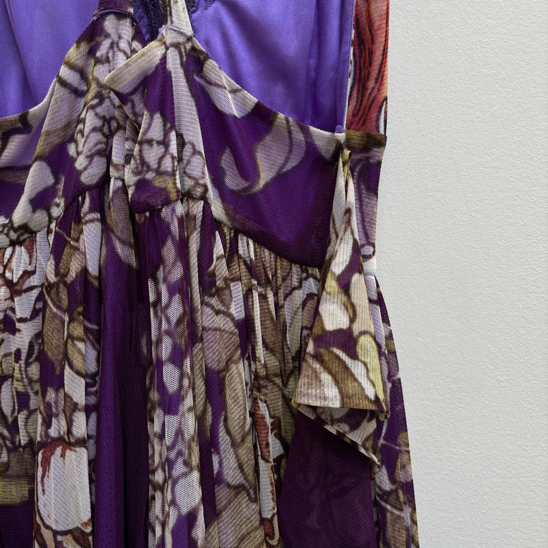 Roberto Cavalli Floral Patterned Summer Dress