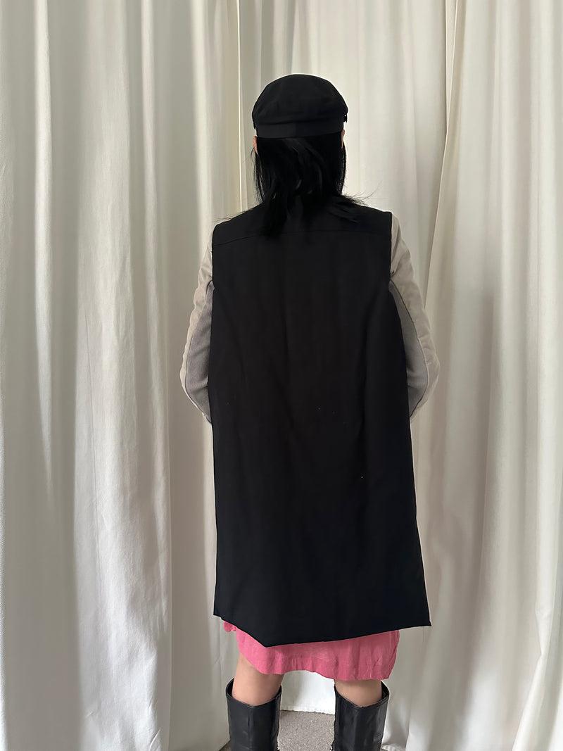 FW14 Rick Owens Split Biker Frilled Jacket