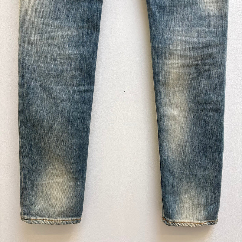 FW11 Balmain Studded Low Rise Skinny Jeans