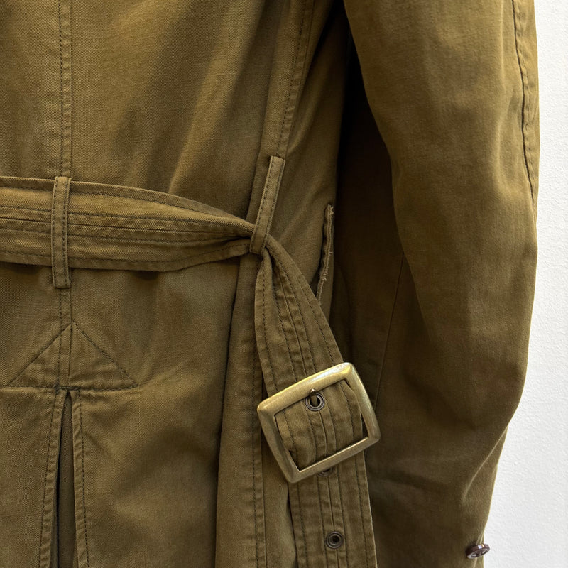 Le Grand Bleu (L.G.B.) Khaki Trench Coat Royal Flash