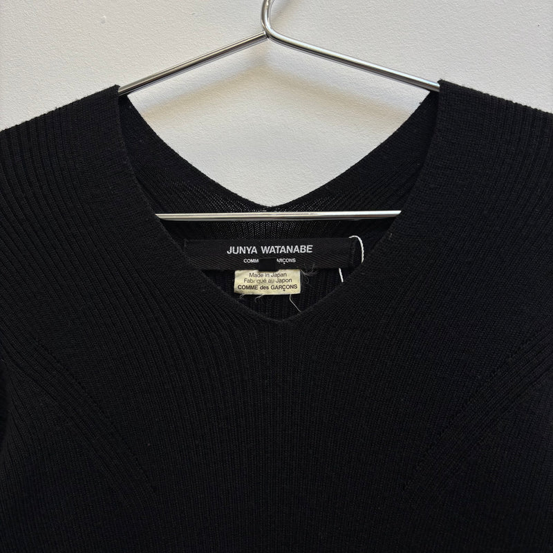 Junya Watanabe Ribbed V-Neck Shirt