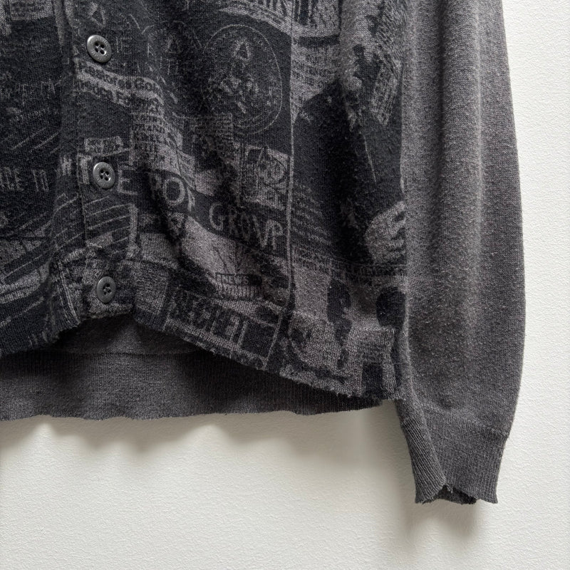 FW09 Hysteric Glamour Graphic Cardigan