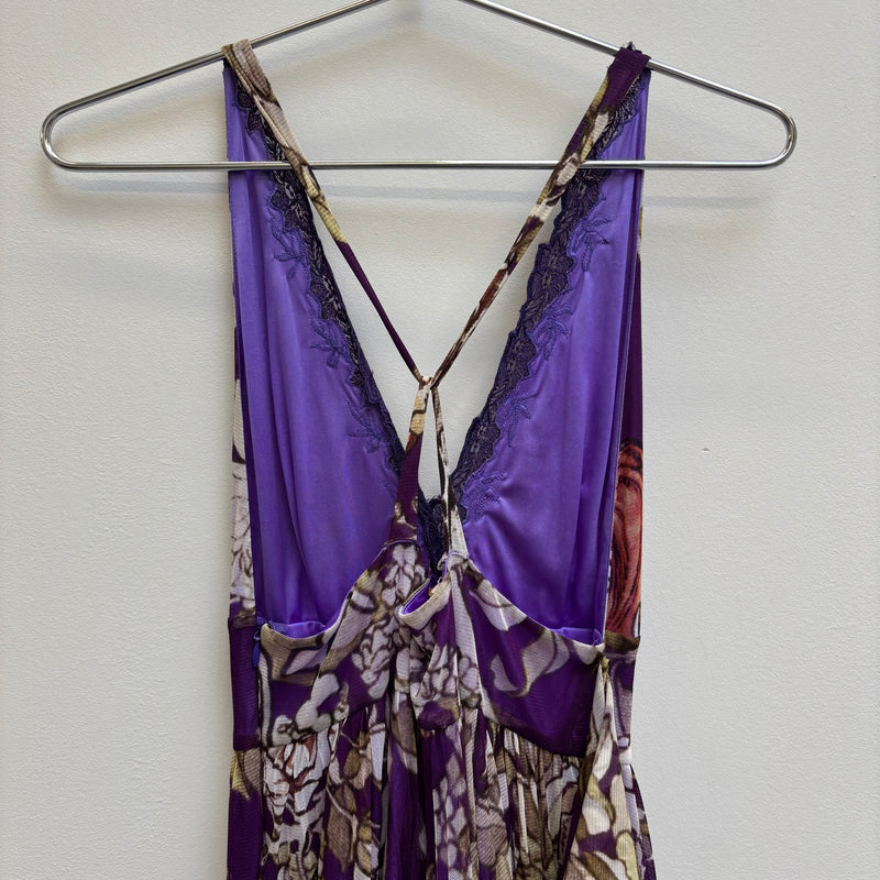 Roberto Cavalli Floral Patterned Summer Dress