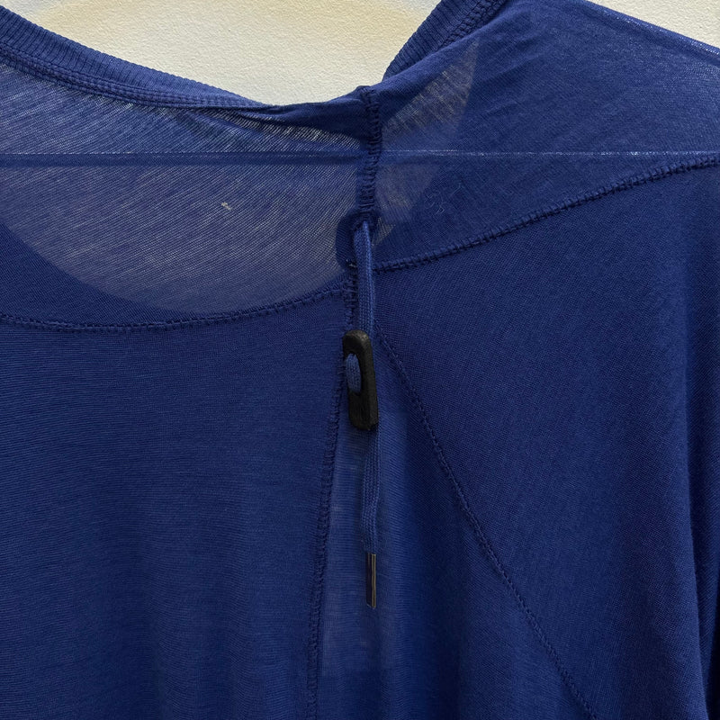 Boris Bidjan Saberi Nuclear Blue Cross Seam Tee
