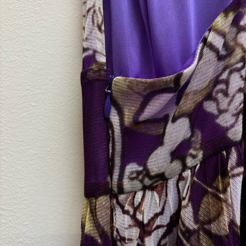 Roberto Cavalli Floral Patterned Summer Dress