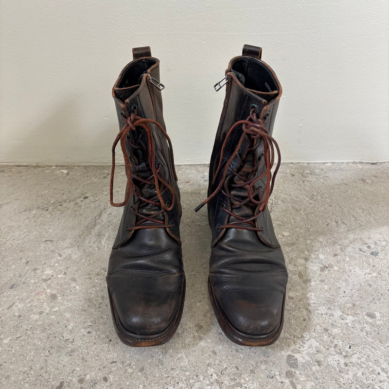 5351 Pour Les Hommes Lace Up Leather Ankle Boots