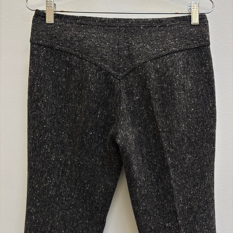 00s Dolce & Gabbana Low Rise Tweed Pants