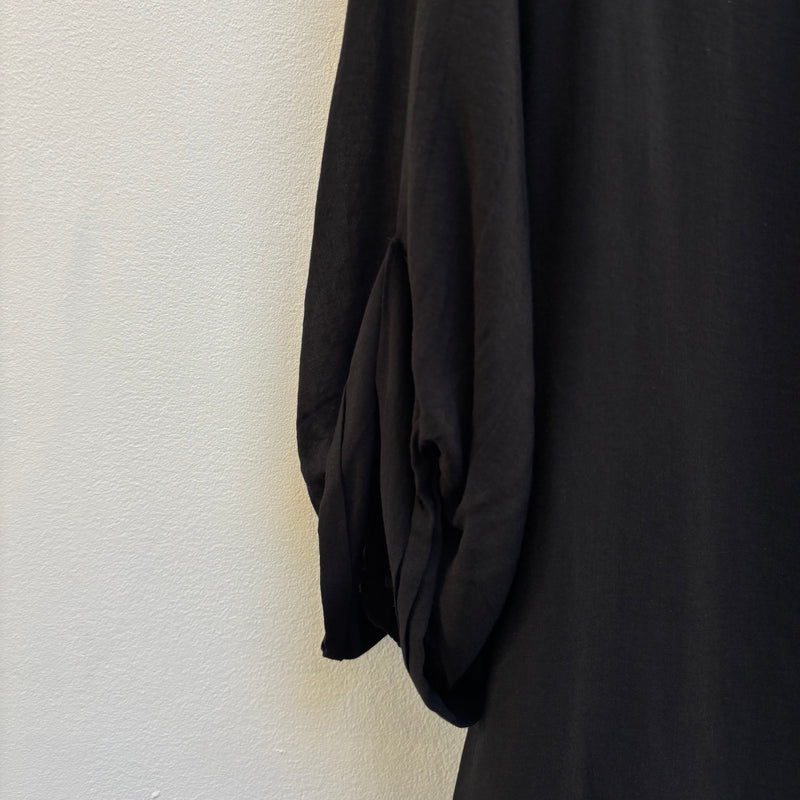 Helmut Lang Layered Sheer Draped Dress