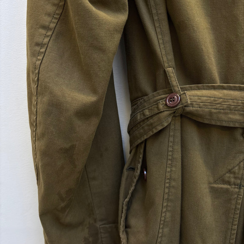 Le Grand Bleu (L.G.B.) Khaki Trench Coat Royal Flash