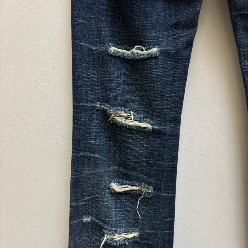 Roberto Cavalli Distressed Jeans